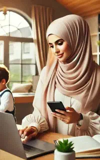 کار در منزل با گوشی برای بانوان