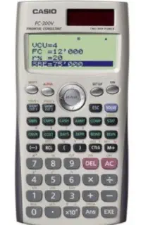 ماشین حساب مهندسی کاسیو fc200v