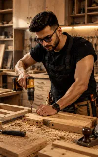ساخت و تعمیرات تخصصی صنایع چوب  کابینت کمد  درب