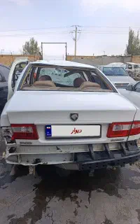 سمند مدل 95موتور ملی دوگانه کارخانه تصادفی