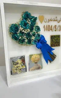 ساخت تابلو های گل جاودان