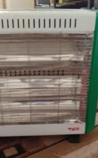 بخاری برقی4شعله فن داربرفاب کم مصرف
