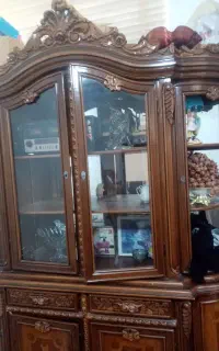 بوفه چوبی (چوب گردو)