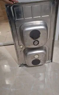 سینک روکار دو کاسه