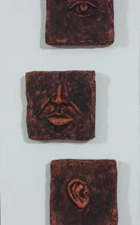 تابلو سه تکه پاپیه ماشه