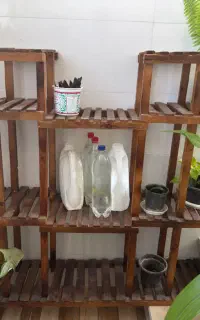 استند گل چوب روس