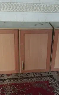 کابینت فلزی درب چوبی