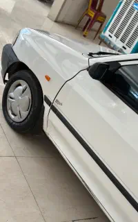 پراید مدل ۹۰ بدون رنگ‌شاسی سالم تمیز