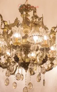 لوستر تمام برنز اصل