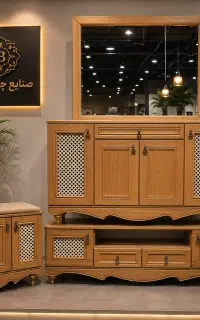انواع ست کنسول آینه و میزتلویزیون و جاکفشی حراجی