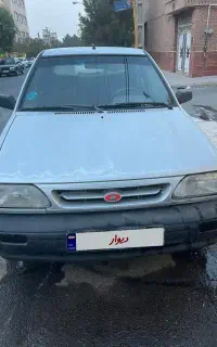پراید ۸۷ بی رنگ شاسی پلمپ