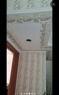 نقاشی ساختمان واجرای طرح کاغذدیواری بارنگ