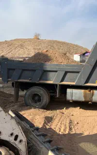 نخاله ماسه خاورخاک کامیونت کارگربابکت ایسوزونیسان