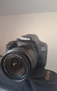 دوربین دیجیتال canonمدل۲۰۰۰Eosهمراه لنز18.55