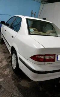 سمند ال ایکس بدون رنگ