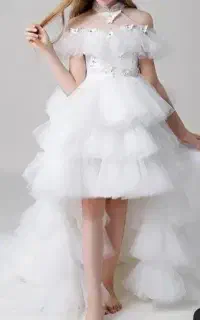 پیراهن عروسکی دخترانه ۸ سال