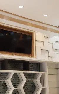 نصب آنتن.LCDتلویزیون ب دیوار گیرنده دیجیتال