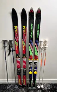 ۲ ست اسکی آلپاین Fischer اصل اتریش+باتوم بوت کیف