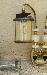 چراغ گازی دوشعله مشعل آبگرمکن روشنایی گازی