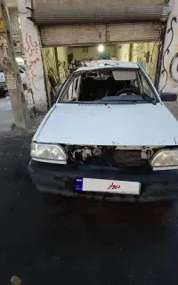 پراید ۱۳۱  مدل ۱۳۹۸ تصادفی،بنزینی