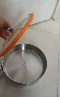 تابه استیل کف چدن