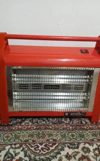 بخاری برقی 4 شعله فن دار 2000 وات ماد الکتریک