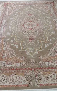 فرش 9 متری گردویی رنگ
