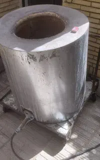 تنور متحرک به همراه مشعل