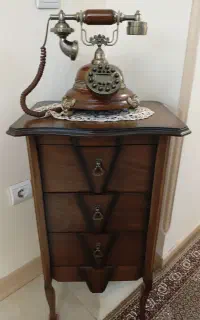 تلفن رومیزی عتیقه خارجی