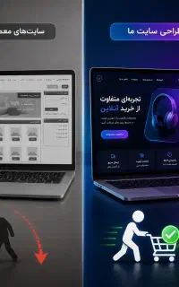 طراحی سایت فروشگاهی و شرکتی ۳۰ میلیونی فقط ۱۳ تومن