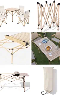 میز و صندلی تاشو وارداتی