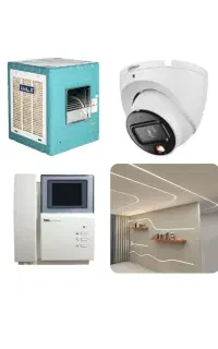 نصب و مونتاژ  لاین نوری/ نصب دوربین و دزدگیر