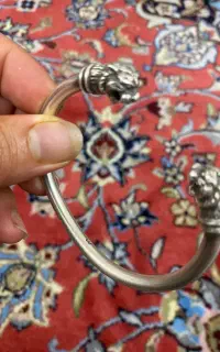 پالهنگ دستبند نقره