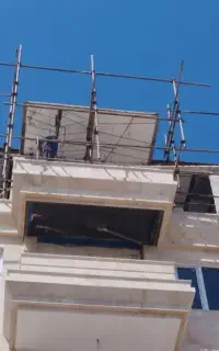 داربست نما و چهار پایه زیر بتنی