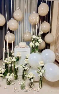گل آرایی بله برون بادکنک آرایی