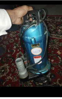 پمپ کف کش شناور