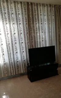 پرده حریر با آستر 4متری