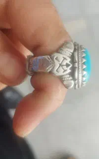 انگشتر فیروزه نقره