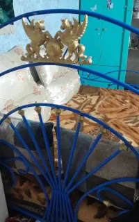 تختخواب دونفر آهنی سلطنتی بدون دوشک ۹میلیون