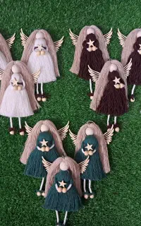 عروسک مکرومه