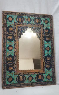 آیینه نقره قاجاری