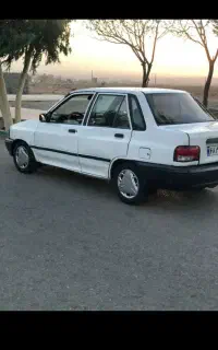 پراید ۱۳۱مدل ۸۲کم کار سفید