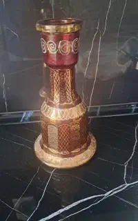 ظرف دکوری کاسه و بشقاب و ته قلیان عتیقه دیس فرانسه