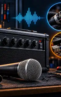 تعمیرات میکروفن و امپلی فایر