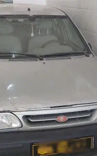 پراید مدل ۹۰ نقره ای