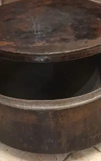 ظرف مسی قدیمی