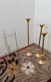 جا شمعی و گلدون