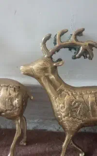 سه تا تندیس برنز کاردست اصل