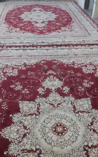 چار تخته فرش زرشکی