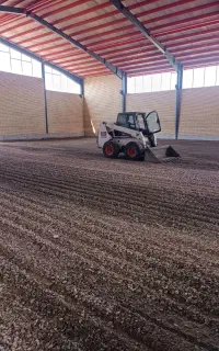 خاکبرداری و خاکریزی توسط بابکت وخاور